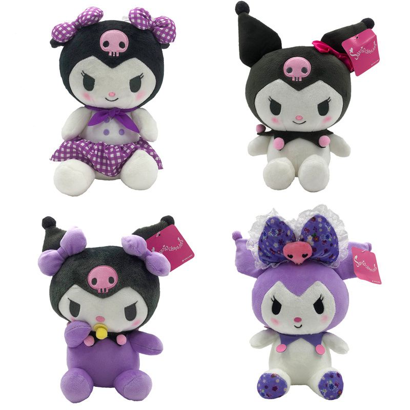 Kuromi Kartun Mainan Mewah 20cm Boneka Boneka Lucu Kawaii Lembut Anak Gadis Hadiah