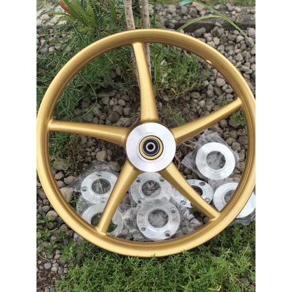 dudukan piringan breket adaptor disc yamaha ke honda dll adaptor disc Velg RCB BRT CRMCO ROSSI DLL