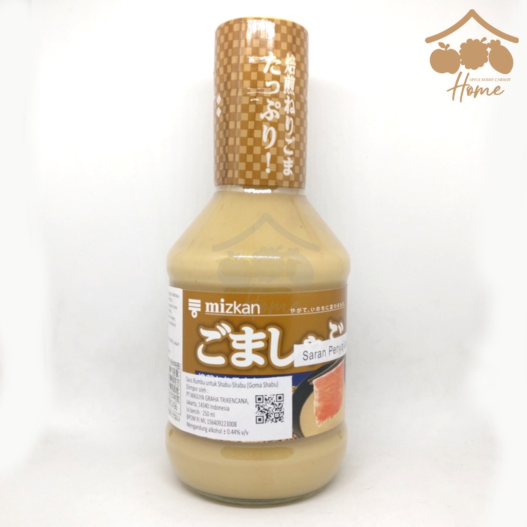 

Mizkan Goma Shabu Sauce 250ml bumbu sesame wijen saus 250 ml jepang