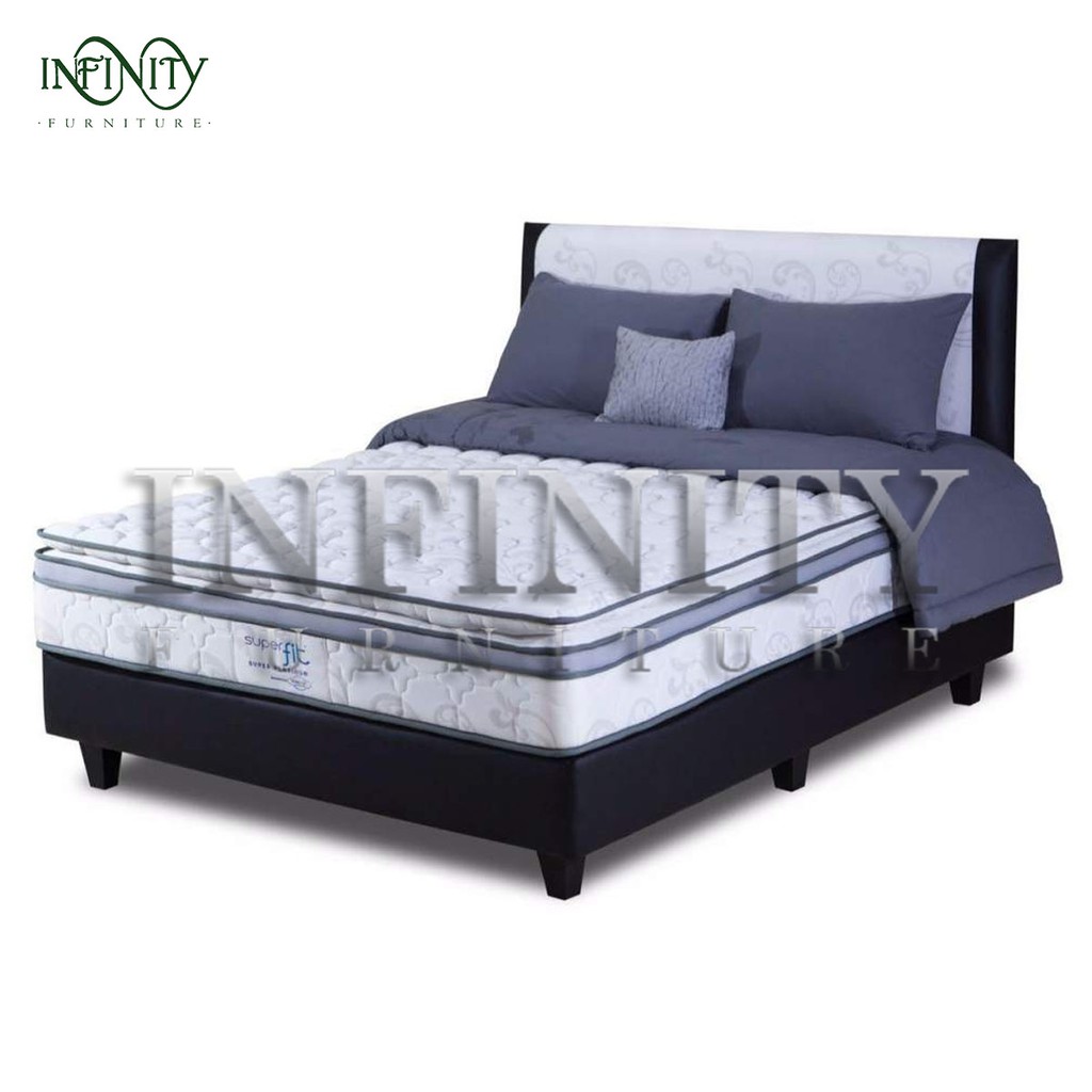 Comforta Spring Bed Super Fit Platinum 180 Full set Shopee Indonesia