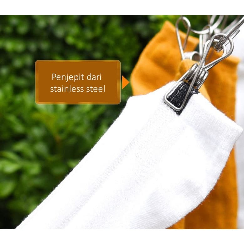 Gantungan Baju PREMIUM BUY 1 GET 1 bahan stainless