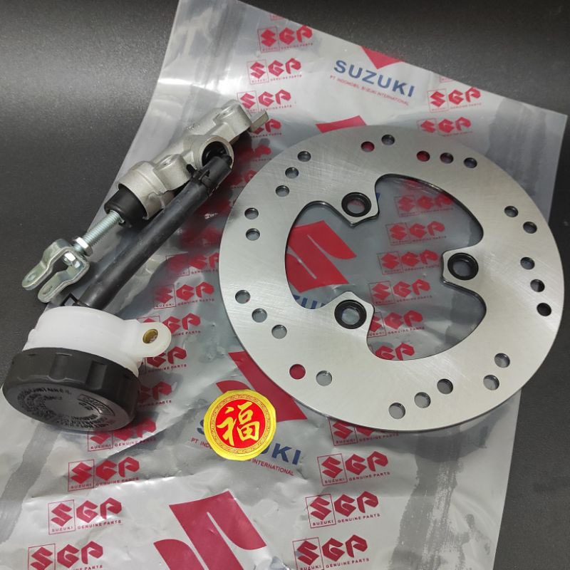 MASTER REM ASSY BELAKANG SUZUKI SATRIA FU SET PIRINGAN CAKRAM BELAKANG SATRIA FU