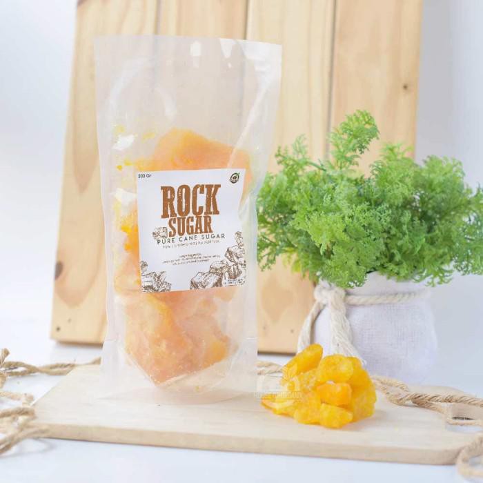 

Natural rock sugar (gula batu alami) 500gr BERKUALITAS