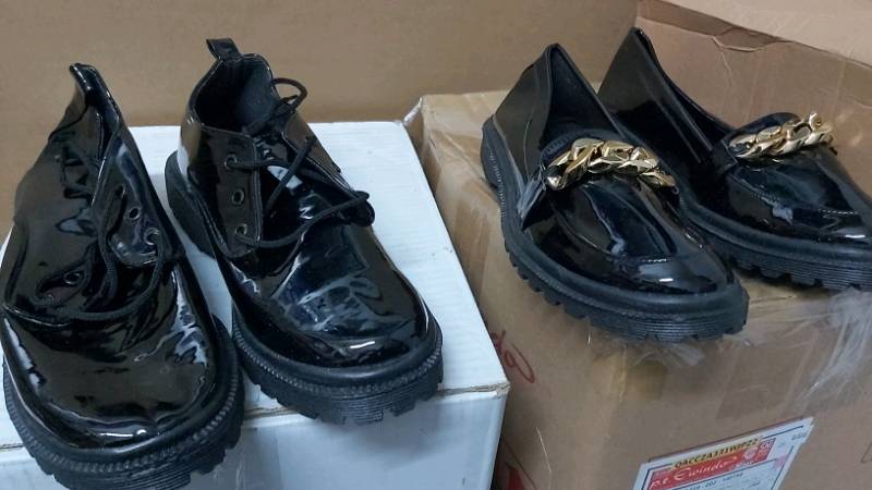 Sepatu Wanita Basic Docmart Tali / Sepatu Kasual Fkh 006