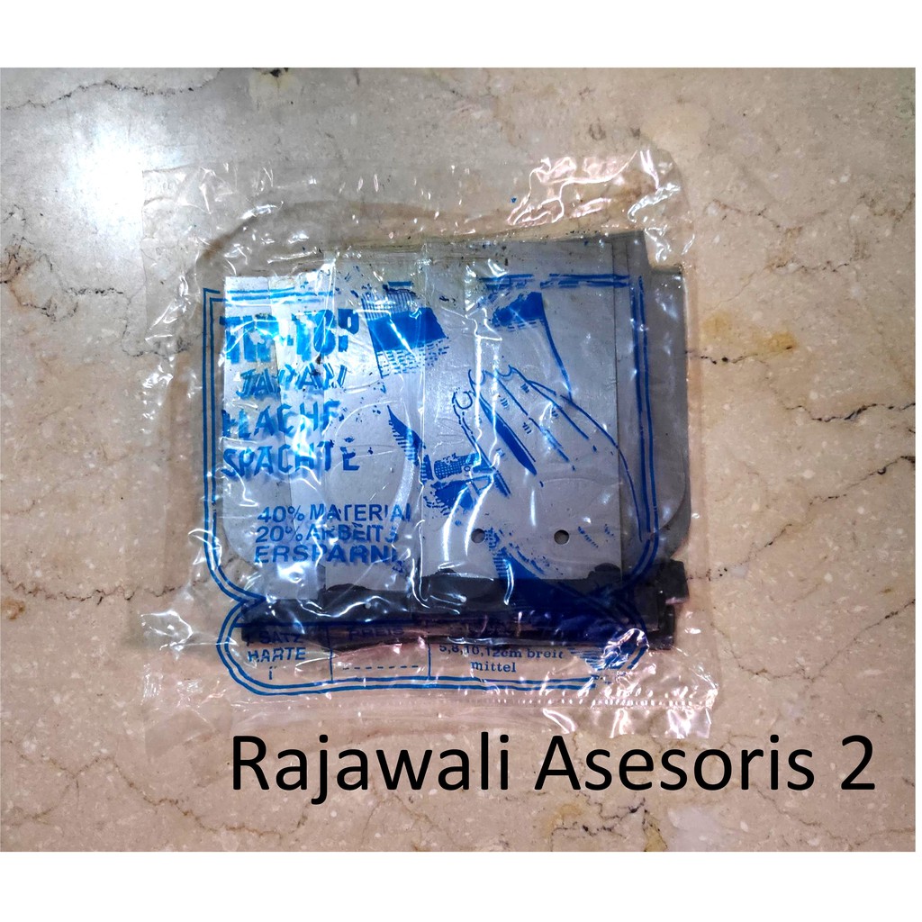 KAPE SCRAPER SET Skrap Plat Besi Baja Perata Lem Dempul Compon