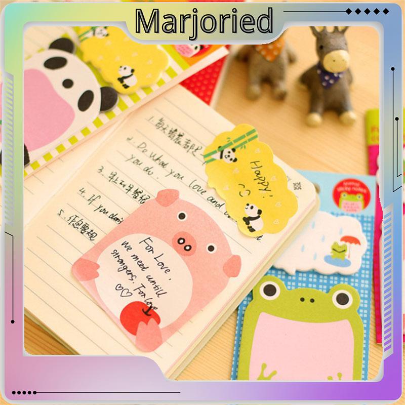 Imoda Kawaii Animals 20 Post-It Notes Waktu Merekam Post-It Notes Catatan Pelajar/Kantor-MJD