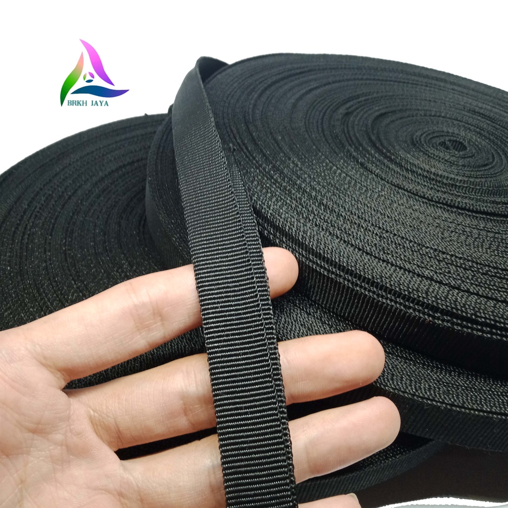 TALI WEBBING TAS 1.5 CM HITAM