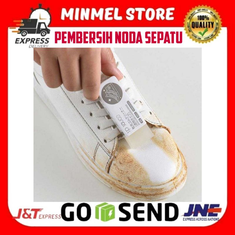 Pembersih Noda Sepatu Putih Sneakers Sneaker Canvas Penghapus Kotoran Sepatu Portable Travelling White