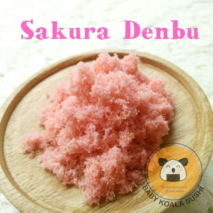 

ds201fs Sakura Denbu 100G | Abon Ikan Pink Jepang | Fluffy Sweet Fish Flakes Dscscv