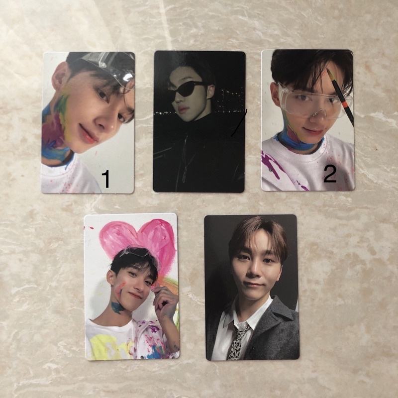 PC FACE THE SUN CARAT VER (Carver) DK DOKYEOM JUN SEUNGKWAN THE8