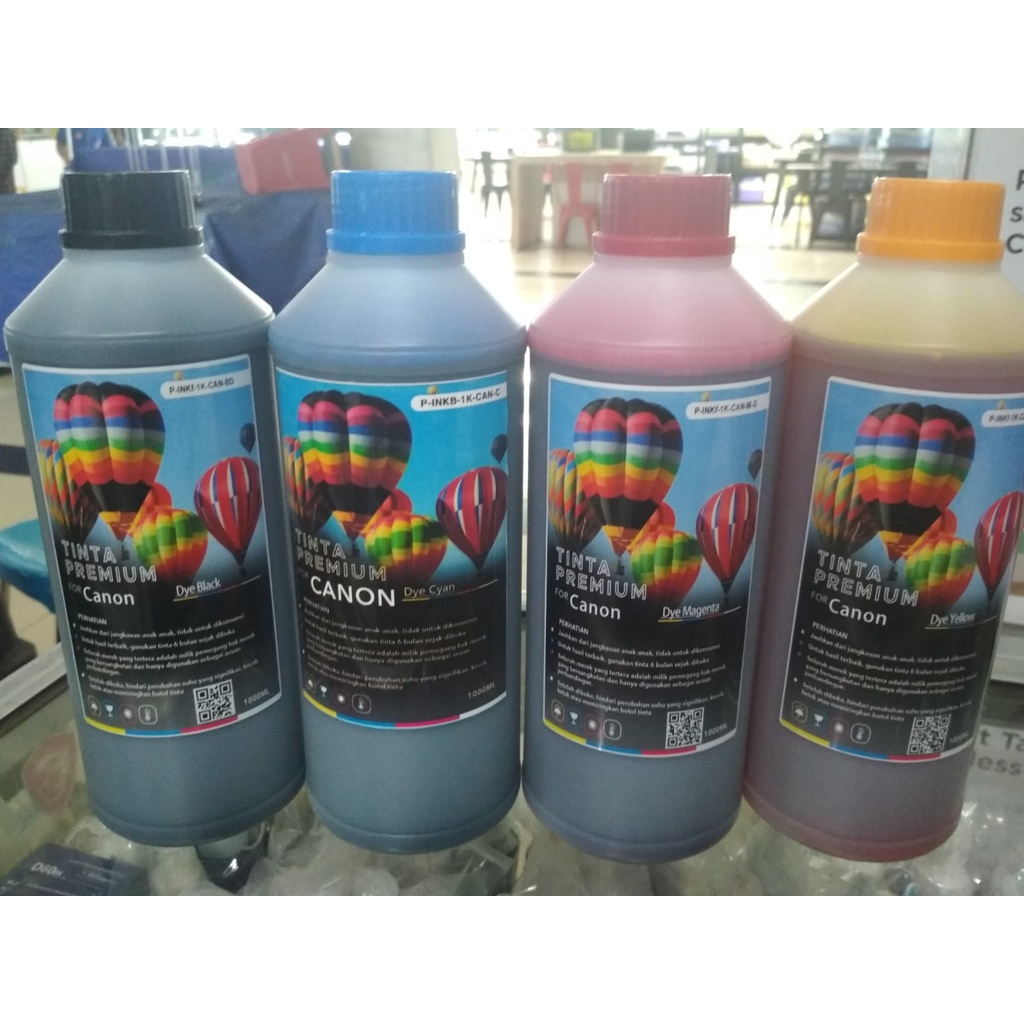 (1liter) Tinta Refil Canon ip 2700 2770 2800 2870 mp 280 287 250 258 230 237