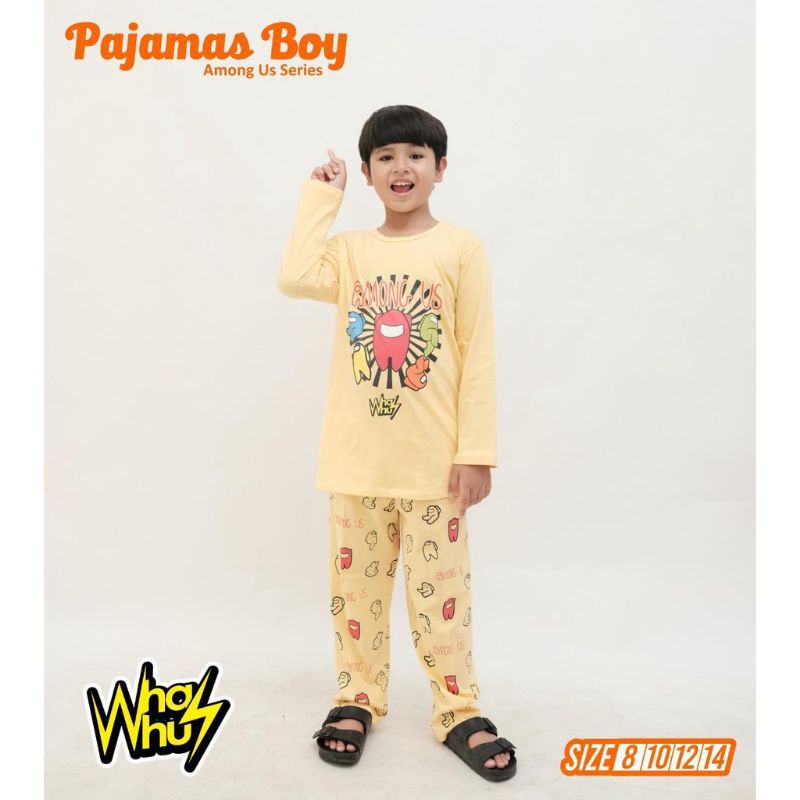 PAJAMAS AMONG US &GIRLS BT21 UKURAN 8-14 TAHUN