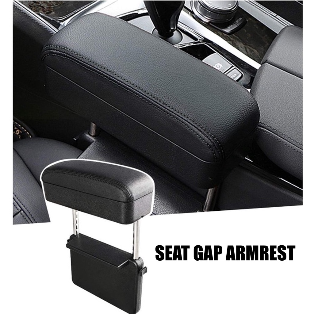 Car Seat Gap Armrest Sandaran Bantal Tangan Organizer Celah Rak Armrest