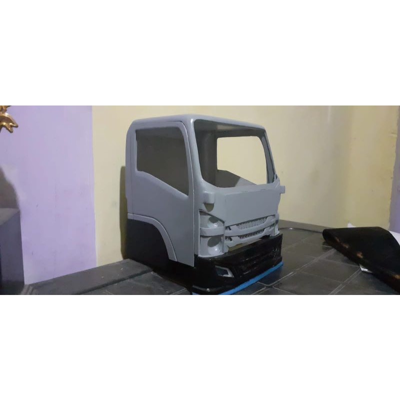 kabin miniatur truk giga nmr 71 skala 10 murah
