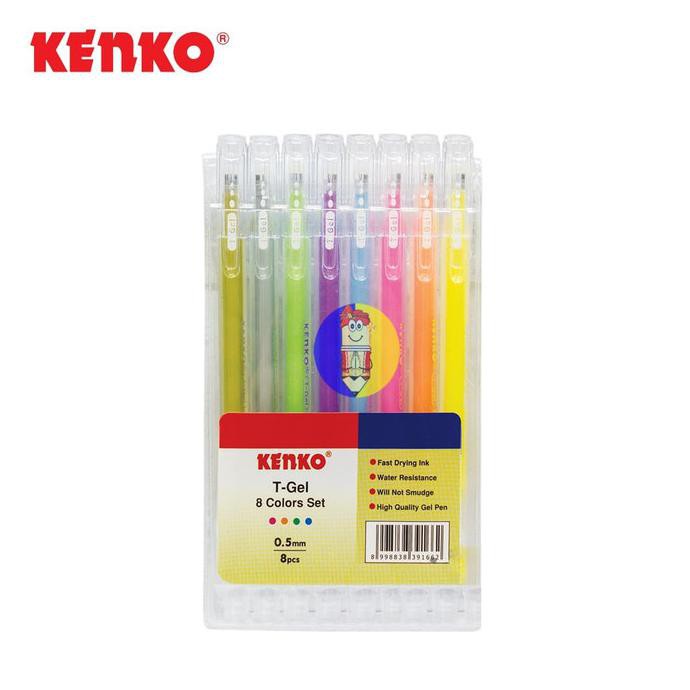 

Favorit] Pena Kenko Gell Ke-303 T-Gel Trianggular ( 8 Pcs / Set )