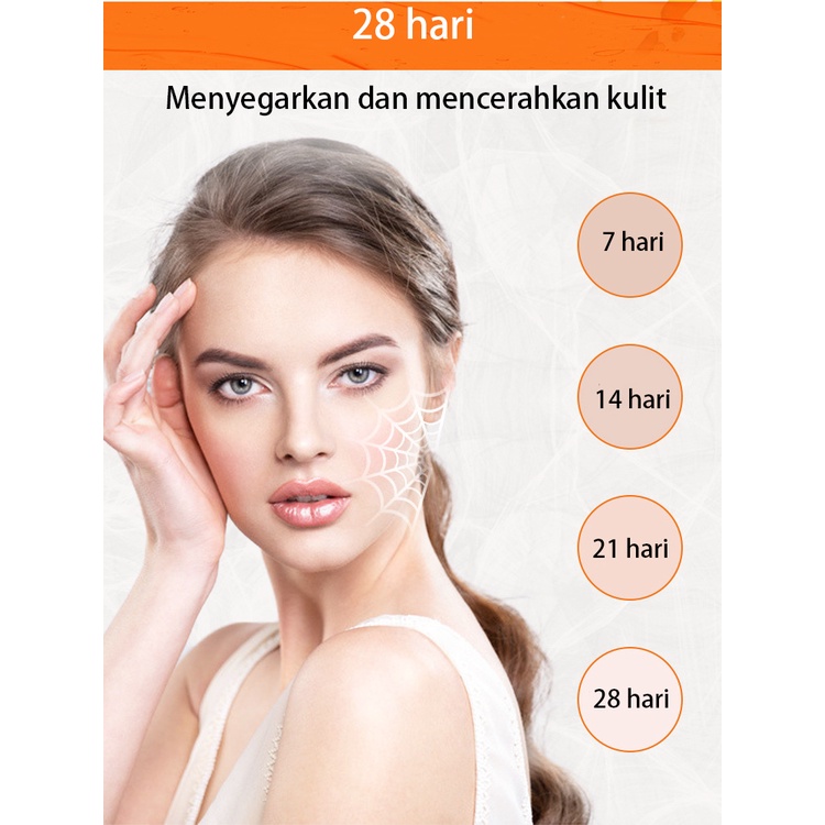 KRIM VITAMIN C PENGHILANG BINTIK HITAM Lulur pemutih badan Cream pemutih wajah Pelembab wajah Krim Malam Vitamin c  Meremajakan &amp; Mencerahkan Kulit