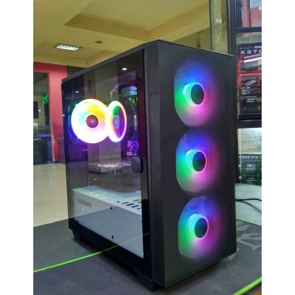 PC CPU GAMING INTEL CORE I7 3770 WITH GT 1030 2GB