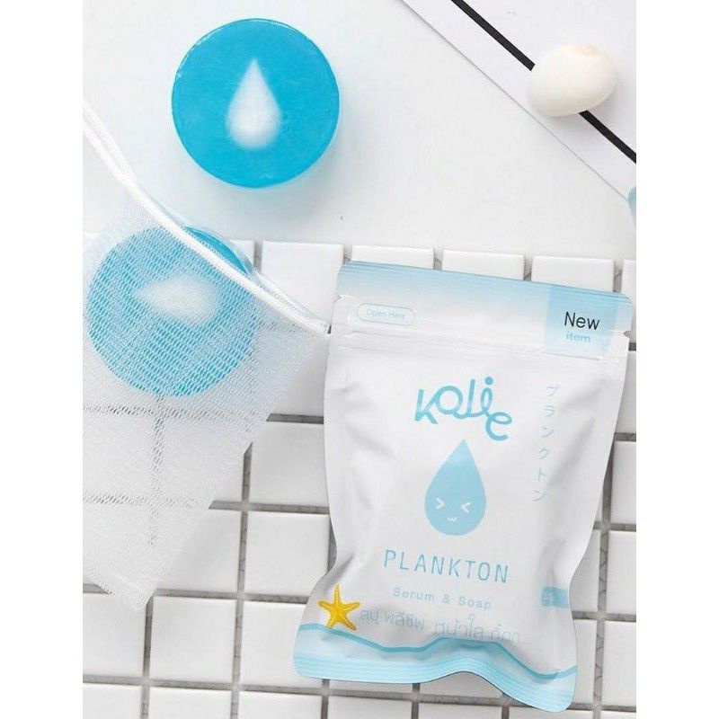 KOJIC WHITE SOAP 90% KOJIC WHITENING SOAP KOJIC PLANKTON SYARFISH SOAP
