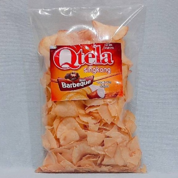 

SNACK KILOAN QTELA KERIPIK SINGKONG INDOFOOD KEMASAN REPACK 250gr