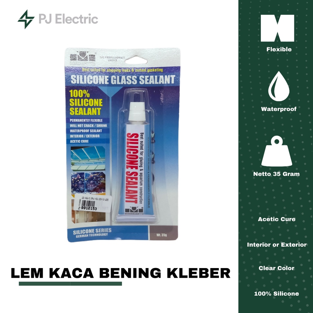 

LEM KACA 32 GRAM KECIL BENING KLEBERMAN