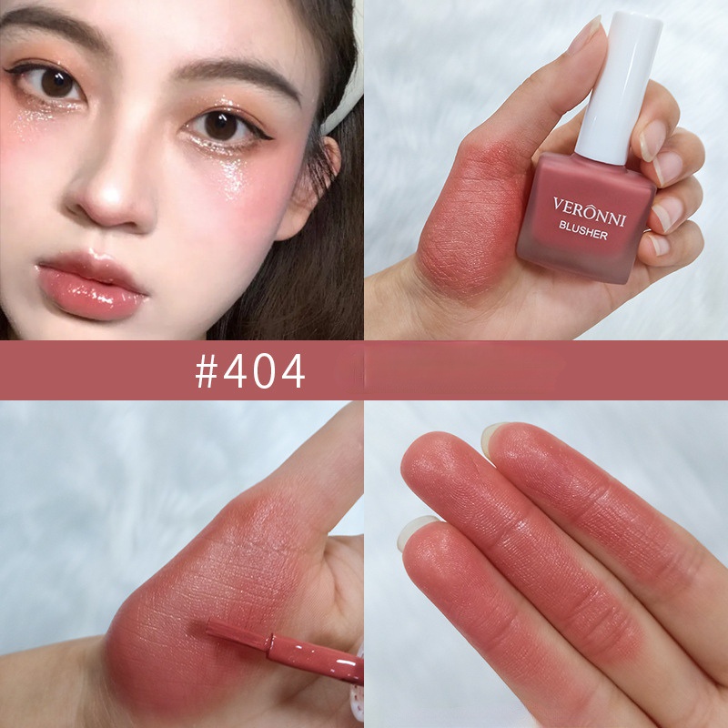 [HARGA PROMO]VERONNI FRUIT JUICE BLUSHER WATERPROOF BLUSH ON LIQUID TAHAN AIR TAHAN LAMA