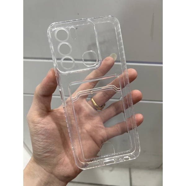 CASE CLEAR CARD FOR INFINIX HOT 12i