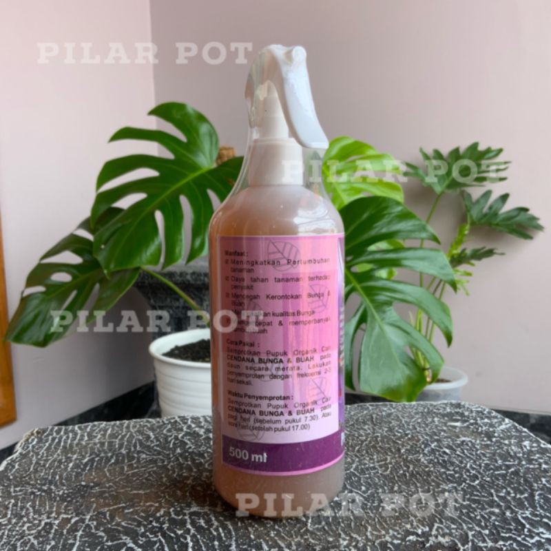 POC CENDANA BUNGA BUAH 500 ML PUPUK ORGANIK CAIR KEMASAN PABRIK SIAP PAKAI - CENDANA BUNGA BUAH
