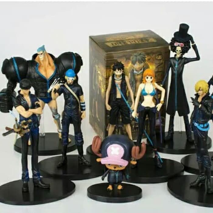 Jual Murah one piece action figure GLM movie gold set 9 bh
