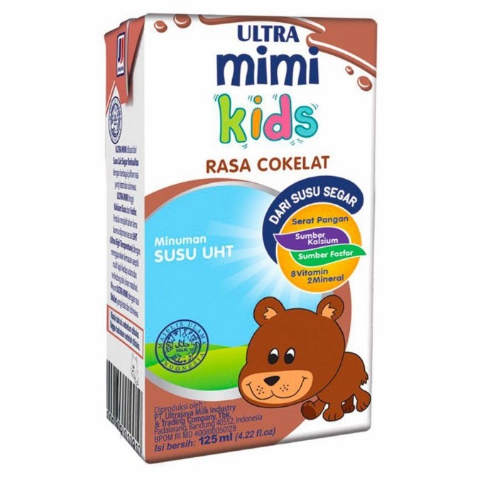 

Susu UHT Ultra Mimi 125ml