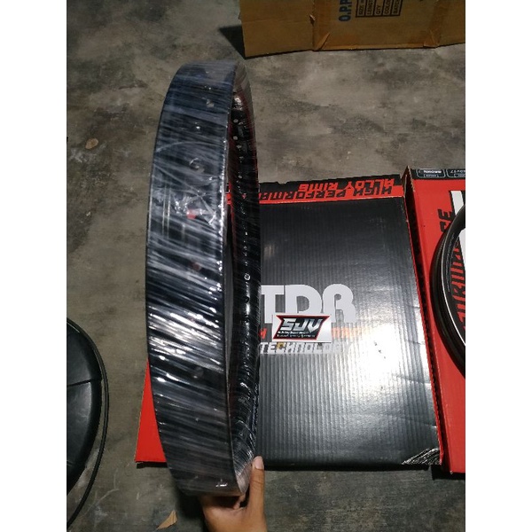 KLOWONGAN VELG TDR U-SHAPE 17-140 BLACK &amp; T.BROWN TERMURAH