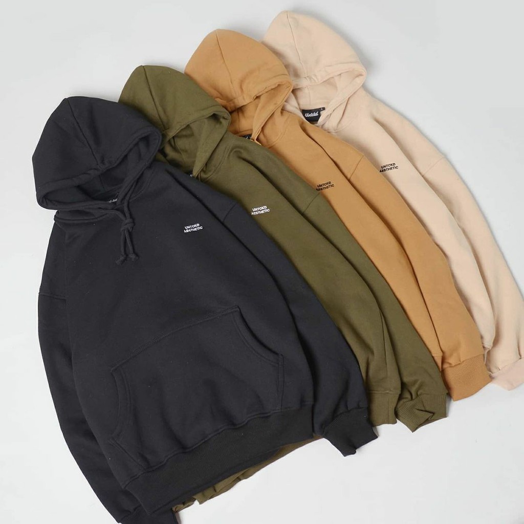 Hodie Cowok Distro Premium Tebal Sweater Hoodie Hitam Oversize XXXL