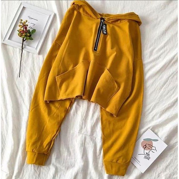 hoodie croop wanita keren promo sweaters wanita keren