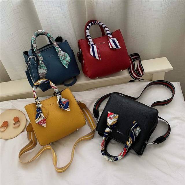 TAS WANITA IMPORT CK  SCARF BAG P30