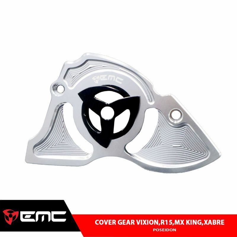 COVER GEAR DEPAN FULL CNC PLUS 2 BAUT L VIXION MX KING R15 XABRE