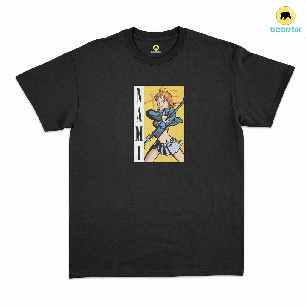 BEARSTIX - KAOS NAMI - T SHIRT ONE PIECE X UNIQLO - BAJU ANIME  UT - T SHIRT WANOKUNI OPLOVERS