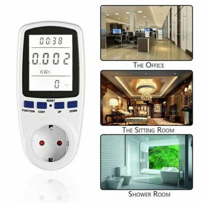 KWH Power Watt Meter AC Digital Volt WattMeter VoltMeter KWHMeter