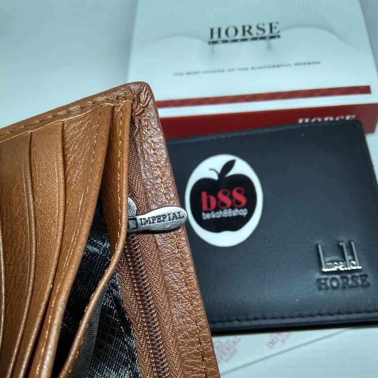 Dompet Kulit Pria Import Imperial Horse 023 | DompetKulit Pria Cowok Lipat