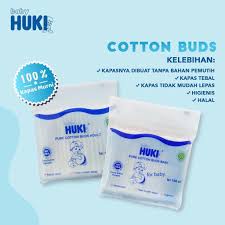 HUKI Cotton Bud BABY DAN DEWASA