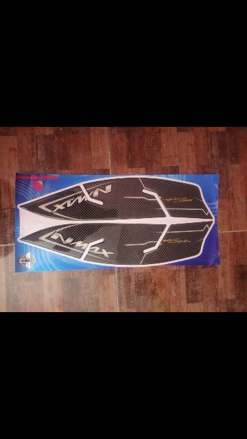 Stiker Sticker Resin Timbul Sidepad New Nmax 2020-2022