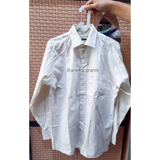 [Preloved / Second] Kemeja Pria Putih Meyer & Meyer Handmade