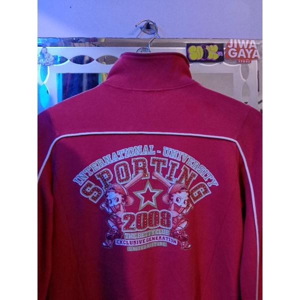 Jacket tracktop BettyBoop Sporting vintage