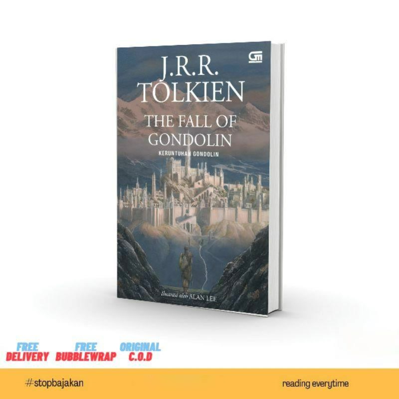 Buku The Fall of Gondolin Keruntuhan Gondolin/Gramedia