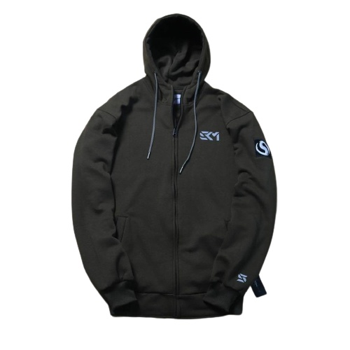 Jaket Sweater Hoodie ZIPPER SKM LOGO – Edition Fashion Trendy Casual Pria  Good Brand Quality Stylish
