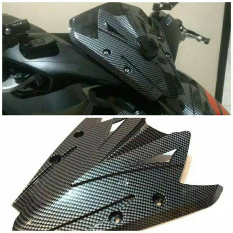 Windshield Visor Yamaha Aerox Carbon Nemo / Winsil Wingshield Aerox Carbon Nemo