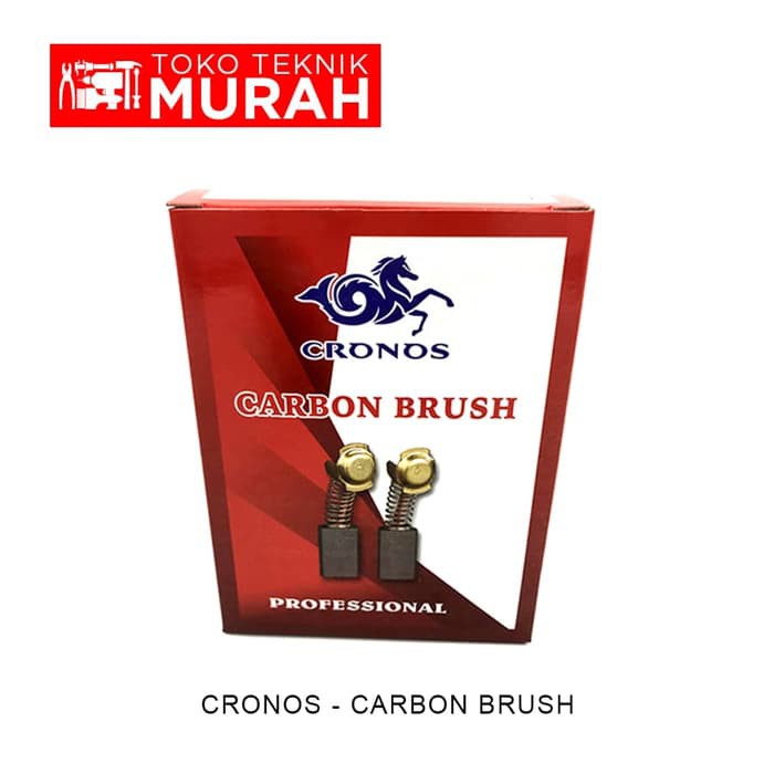 Cronos Carbon Brush CB11E Auto Borstel CB 11 E Isi 10 Pasang Arang