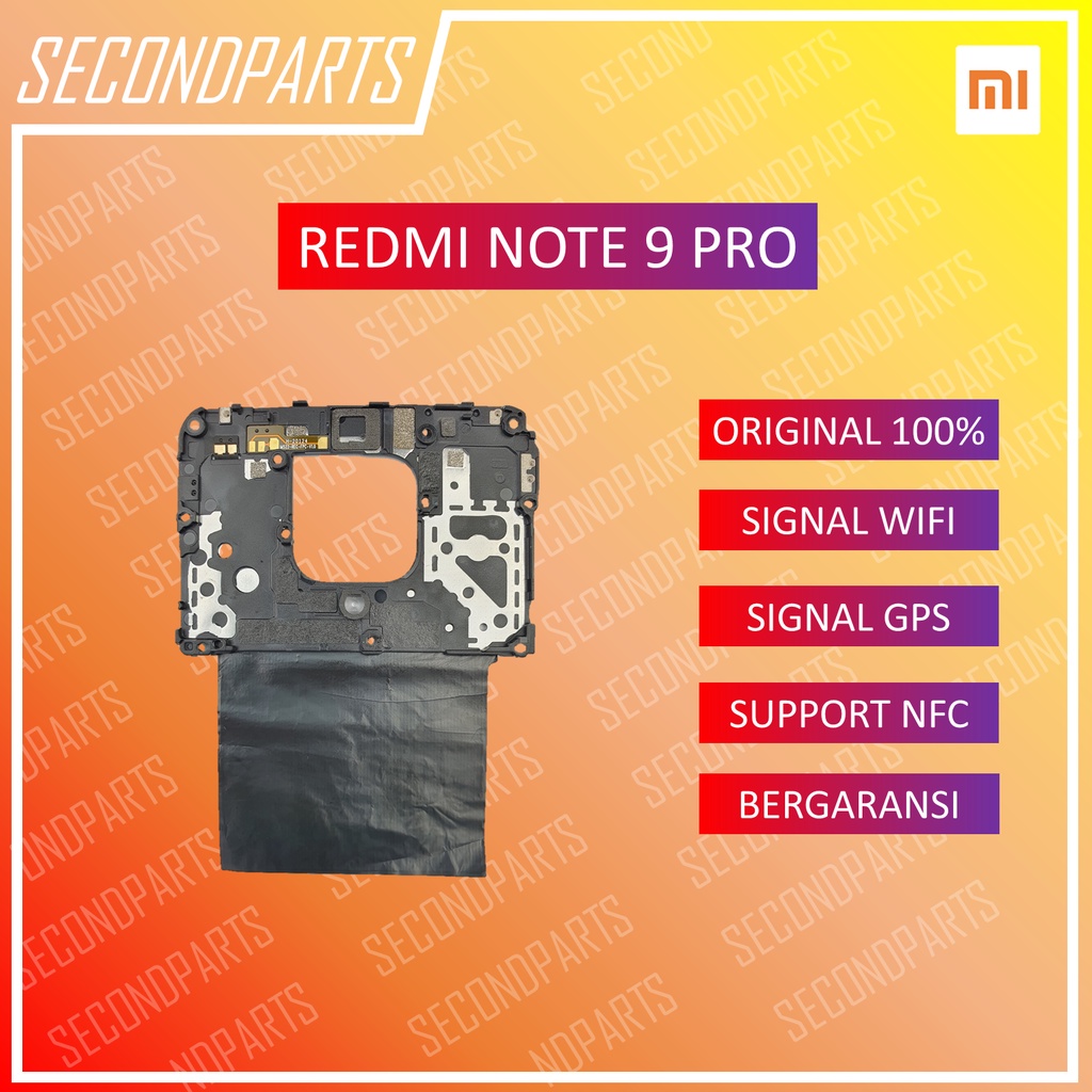 COVER TUTUP MESIN ATAS XIAOMI REDMI NOTE 9 PRO ORIGINAL COPOTAN