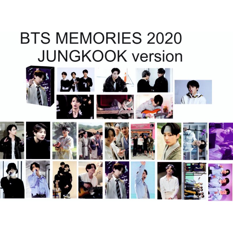 BTS Memories 2020 Photocard Pack 25pc