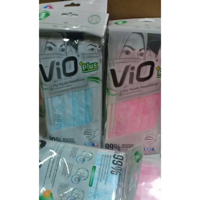 Vio Plus Masker hijab isi 5 pcs