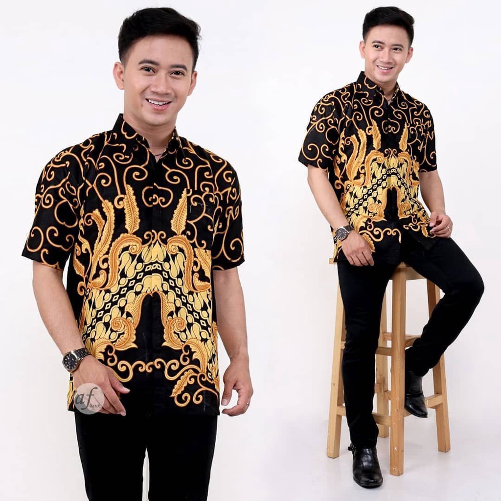 NEW ARRIVAL DISTRO BATIK PRIA BORDIR SOGAN HRB026 BATIKAF NOTOARTO BATIK IPNU-IPPNU HEM PRIA Bel-wajik (h)