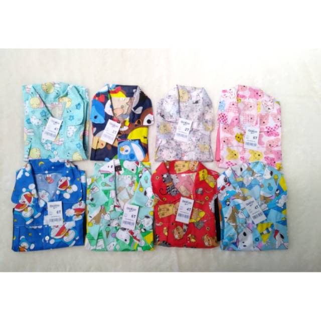 SETELAN ANAK TUNIK PILIH MOTIF 1 sampai 6 tahun ( BAJU + CELANA )